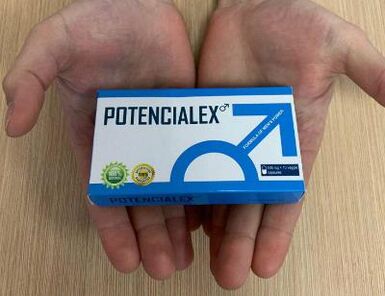 Potencialex Verpackungsfoto, Erfahrung in der Verwendung von Kapseln